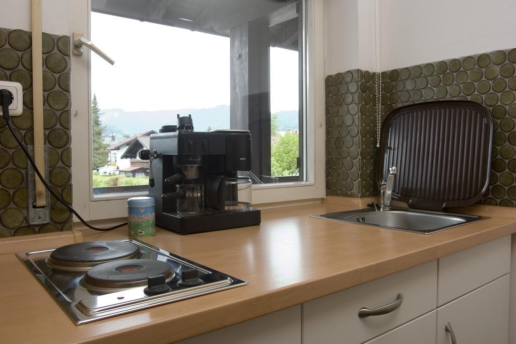 Hotel Mueggelturm Oberstdorf Kamer foto